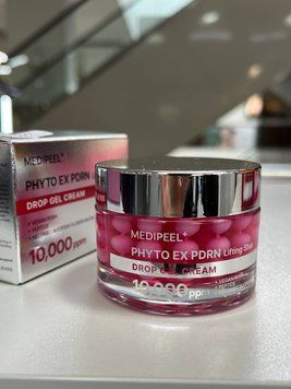 Капсульний гель-крем з ліфтинг-ефектом MEDIPEEL Phyto Ex PDRN Lifting Shot Drop Gel Cream, 50 г 000888 фото