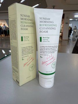 Пінка для обличчя Axis-Y Sunday Morning Refreshing Cleansing Foam 001038 фото