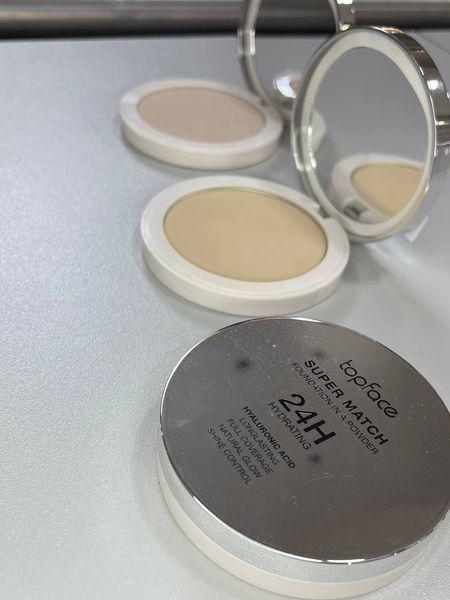 Пудра компактна Topface Super Match 006 Honey (медовий, холодний) 000553\3 фото