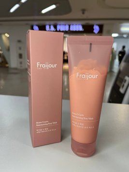 Глиняна маска з пробіотиками для відновлення біому шкіри - Fraijour 5-Lacto Retexture Rosy Mask 000997 фото