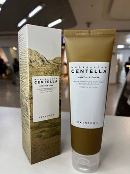 Очищувальна пінка для вмивання з екстрактом центели Skin1004 Madagascar Centella Ampoule Foam 000999 фото