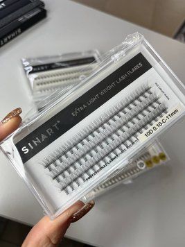 EYE LASHES PRO пучкові вії (10D) 11 mm 000624\2 фото