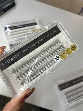 EYE LASHES PRO пучкові вії (10D) 12 mm 000624\3 фото
