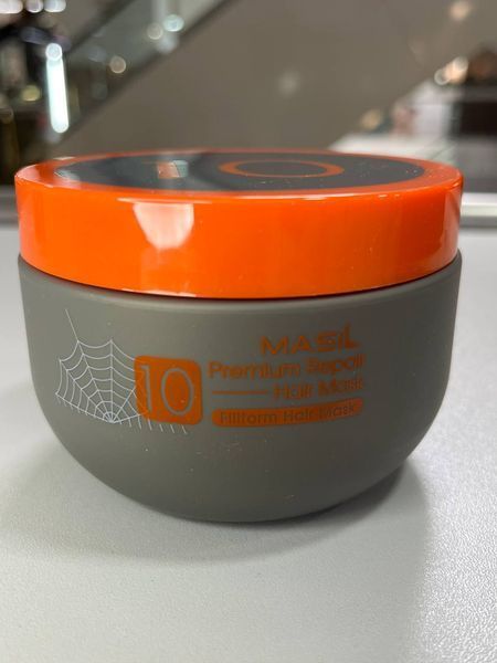 Маска-павутинка відновлювальна для пошкодженого волосся  MASIL 10 Premium Repair 000728 фото
