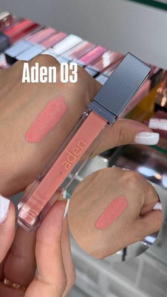 Матова стійка помада Aden Cosmetics Liquid Lipstick (в асортименті) 000306 фото