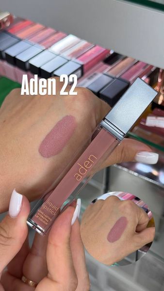 Матова стійка помада Aden Cosmetics Liquid Lipstick (в асортименті) 000306 фото