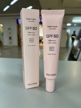 Сонцезахисний крем для обличчя HOLLYSKIN Multi Care. SPF 50 + подарунок 001006 фото