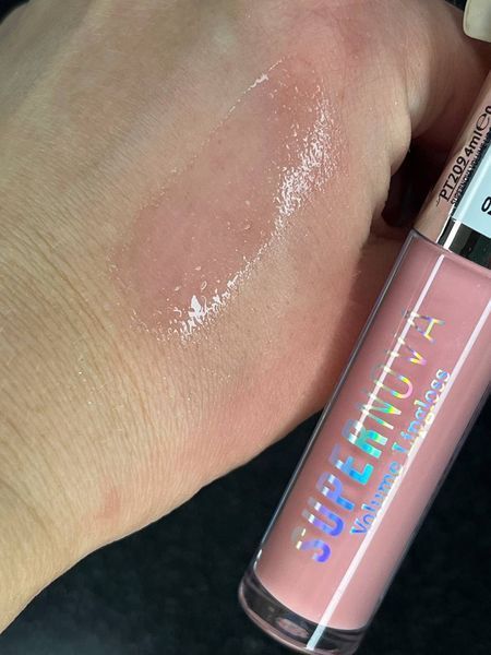Блиск для губ Topface Supernova Volume Lipgloss 021 Pink Dream (молочно-рожевий з шимером)  000332 фото