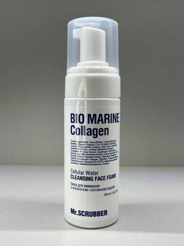 Пінка для вмивання Bio Marine Collagen з колагеном і клітинною водою Mr.SCRUBBER 000259 фото