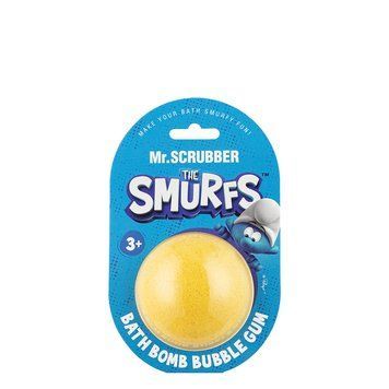 Бомбочка для ванни The Smurfs Bubble gum Mr.SCRUBBER 000681 фото