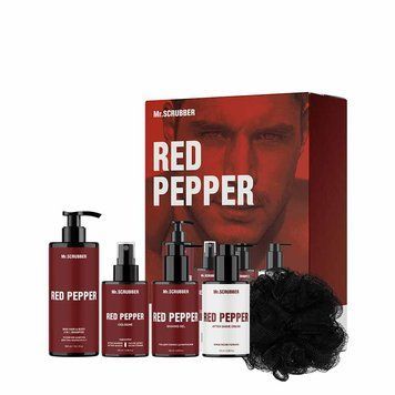 Парфумований набір косметики для чоловіків. Red Pepper Perfumed Men&rsquo;s Essentials Set Mr.SCRUBBER 000361 фото