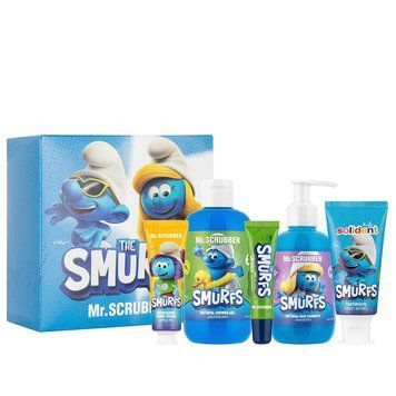 Подарунковий набір The Smurfs Mr.SCRUBBER 5 одиниць 000683 фото