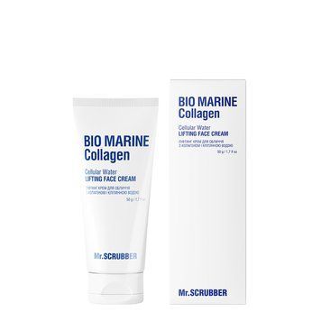 Ліфтинг крем для обличчя Bio Marine Collagen з колагеном і клітинною водою Mr.SCRUBBER 000263 фото