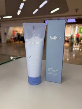 Зволожуюча глиняна маска з молочними протеїнами Fraijour Pro Moisture Milk Toning Clay Mask 001012 фото