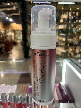 Мус-автозасмага для тіла Top Beauty + рукавичка 000570 фото