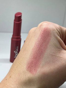 Зволожуюча помада-бальзам для губ TopFace Glow Kissed 003 Rose Glow (вишневий) 000542\2 фото