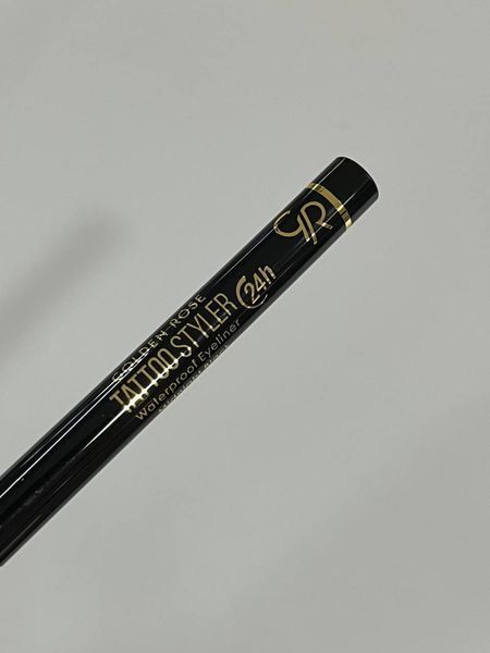 Підводка для очей водостійка Golden Rose Tattoo Styler 24h Black (чорний) 000638 фото