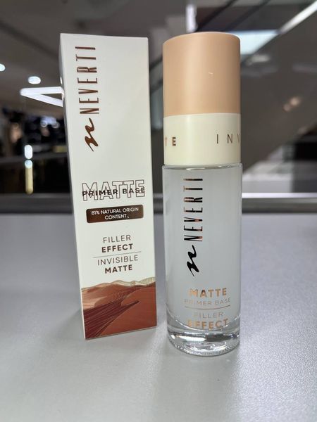 База-філер заповнююча  матуюча Matte Primer Base NEVERTI 000367 фото