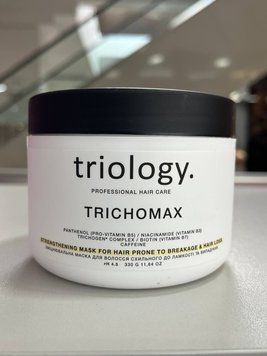 Зміцнювальна маска для волосся схильного до ламкості та випадіння Trichomax Triology. 000931 фото