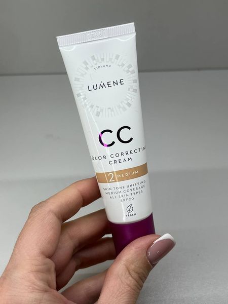 Lumene CC Color Correcting Cream SPF20 тон 02 000572\2 фото