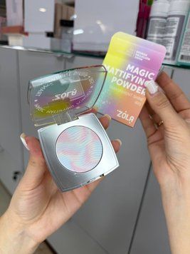 Пудра Magic Mattifying Powder WHITE ZOLA (в асортименті) 000744 фото