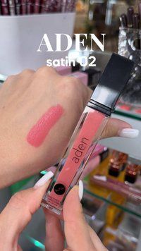 Матова помада Aden Cosmetics Satin (в асортименті) 001133 фото
