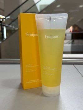 Пінка для вмивання з екстрактом Юдзу та медом - Fraijour Yuzu Honey All Clear Cleansing Foam 001079 фото