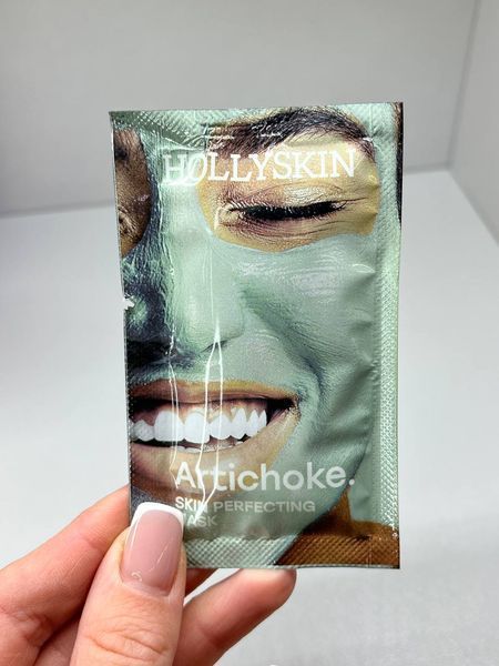 Охолоджувальна ліфтинг маска для боротьби з набряками HOLLYSKIN Artichoke. Skin Perfecting Mask 000177 фото