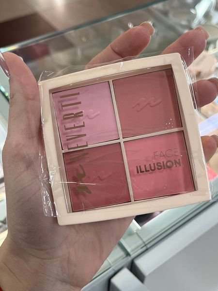 Палетка рум'ян Illusion Blush NEVERTI 000377 фото