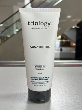 Зволожувальний бальзам для всіх типів волосся Aquamatrix Triology. 000933 фото